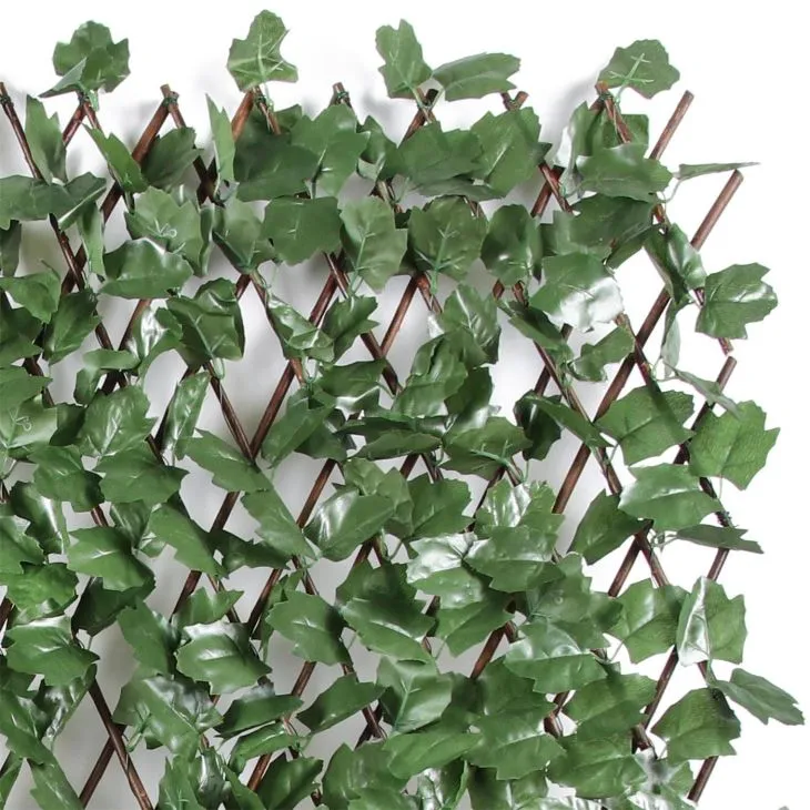 Artificial Ivy Leaf Leaves Fence