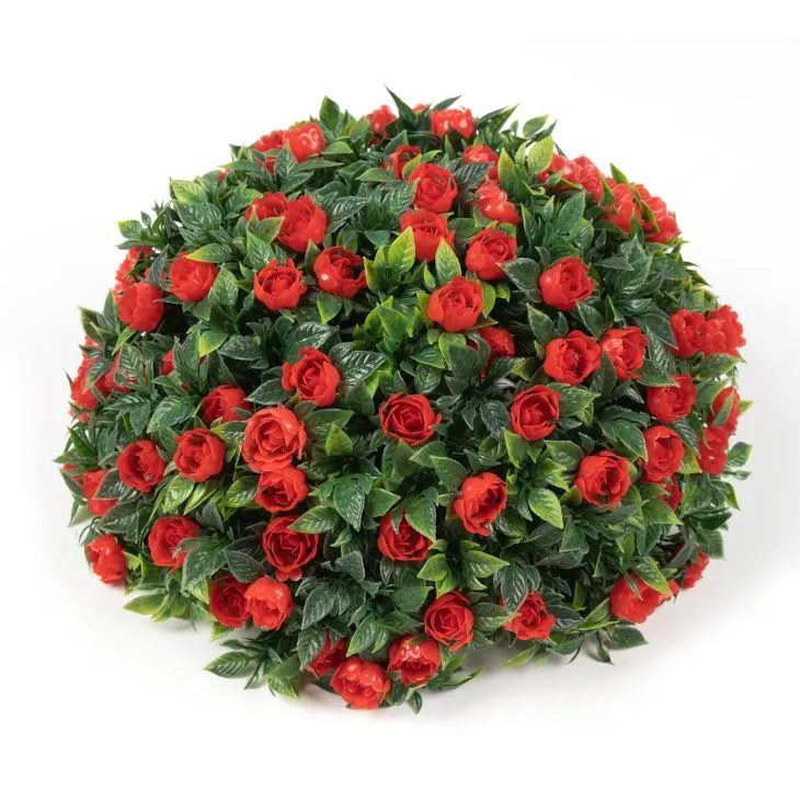 Artificial Red Rose Flower Artificial For Outdoor Garden Decoration