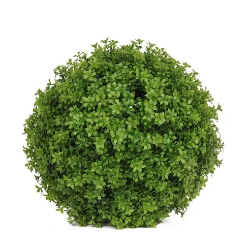 Vjenčana kutija za travu, viseća kugla od šipka, zelena lopta za topiar